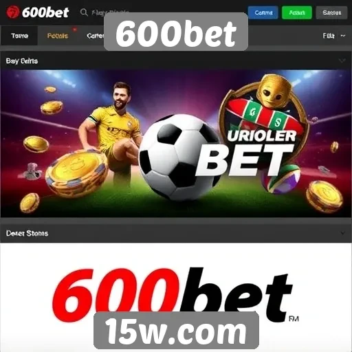 600bet oferece variedade de jogos online para apostadores
