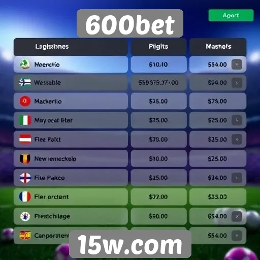 Métodos de pagamento suportados pelo 600bet